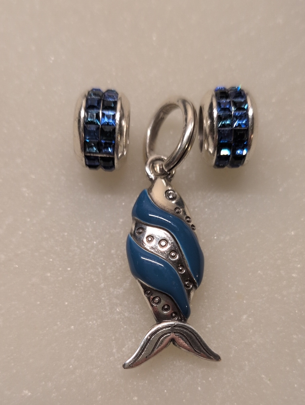 Brighton Retro Fish Charm Bundle - Necklace And Bracelet Charms JC6530 & J9729A